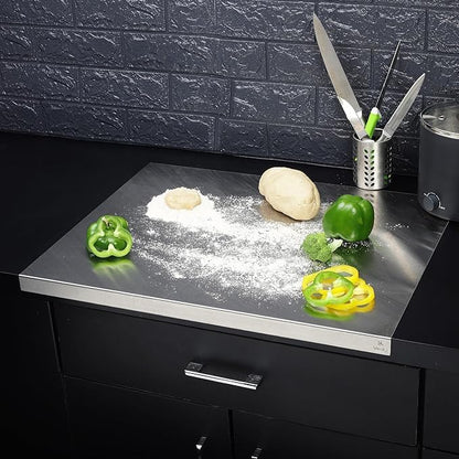 Stainless steel chopping board